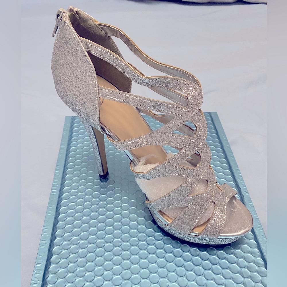 Glittery heels